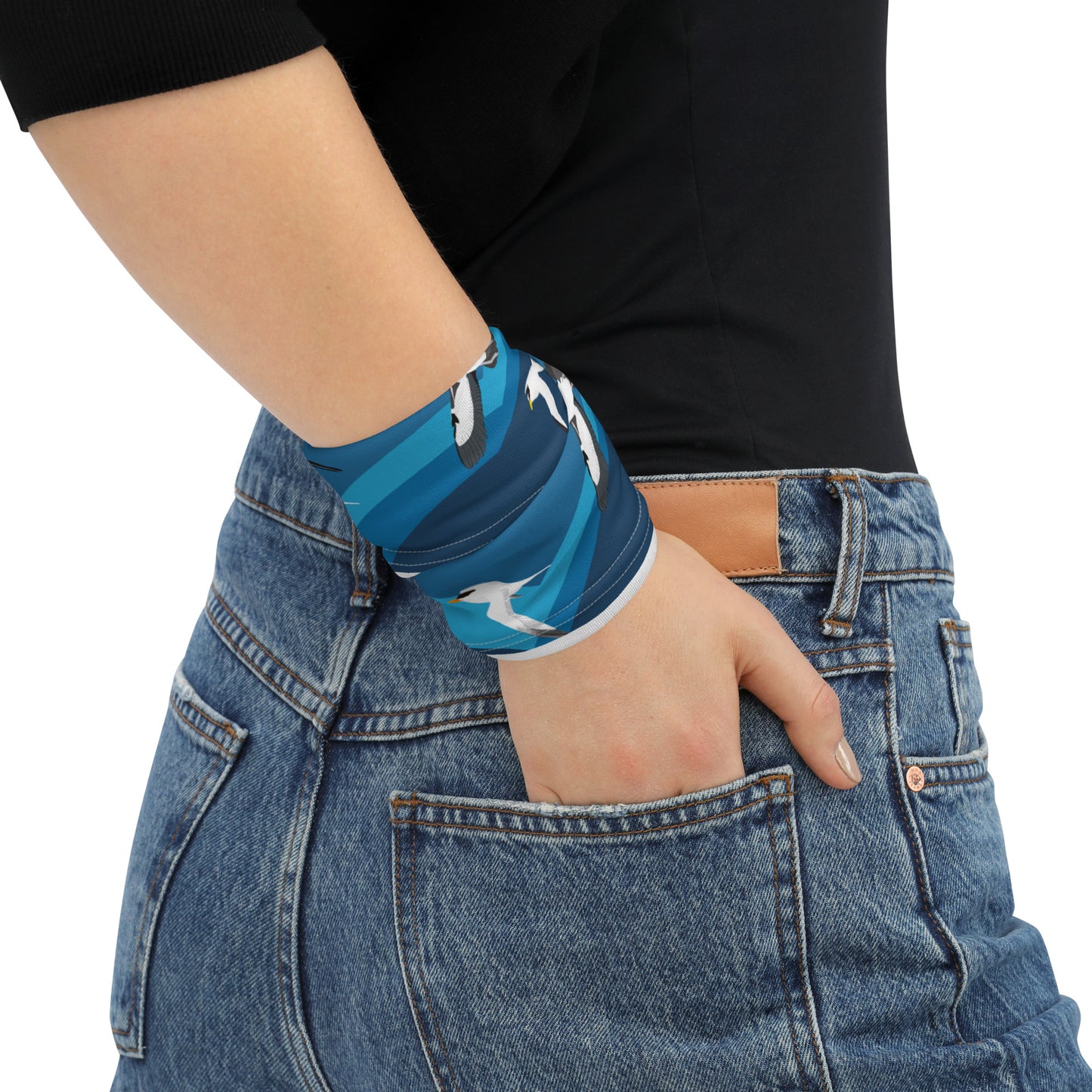 Protect & Love our Seabirds (deep blue) / Neck Gaiter
