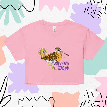 Wilson's Snipe Women’s crop top