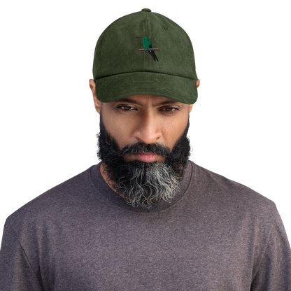 Cuban Emerald    Zunzún / Corduroy hat