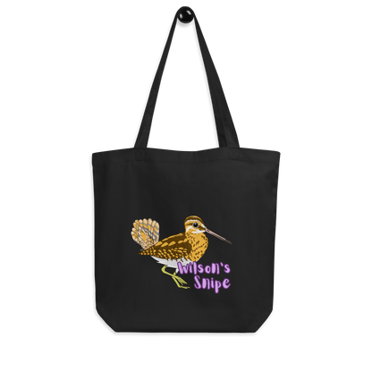 Wilson's Snipe  Eco Tote Bag