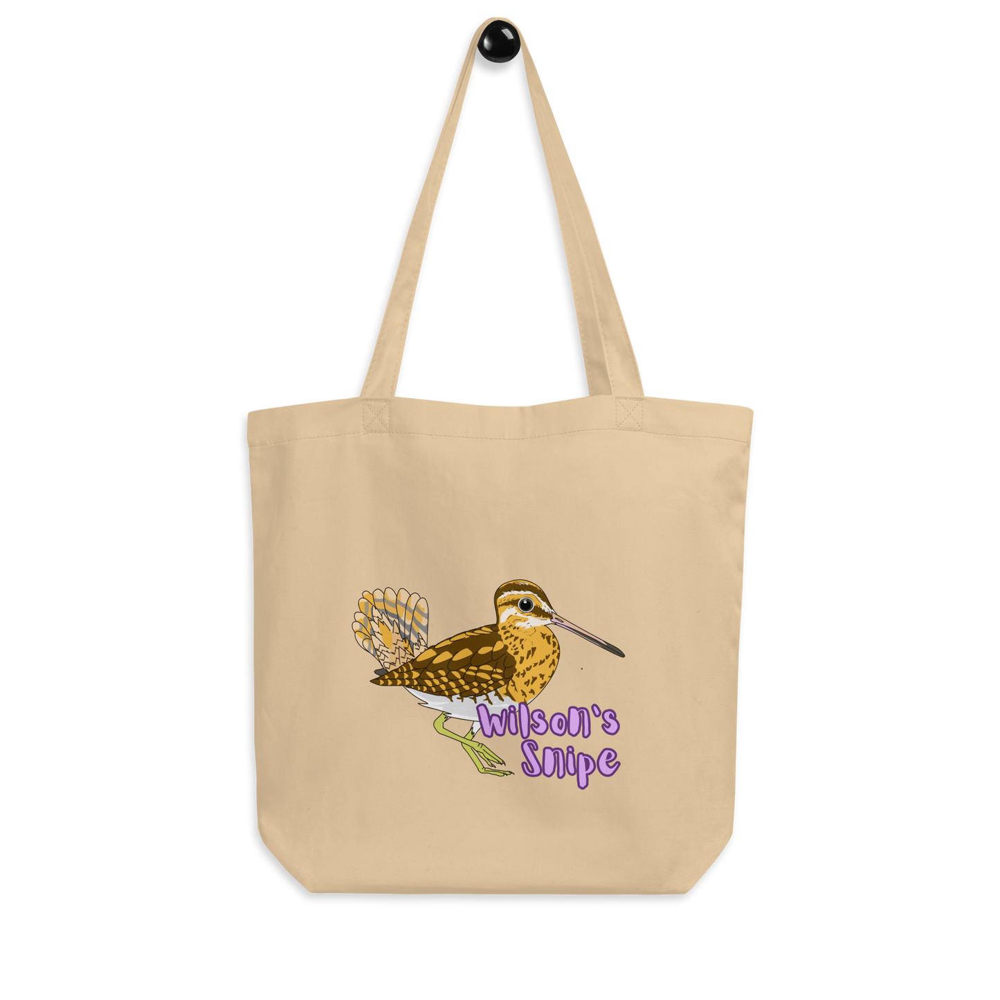 Wilson's Snipe  Eco Tote Bag