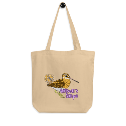 Wilson's Snipe  Eco Tote Bag