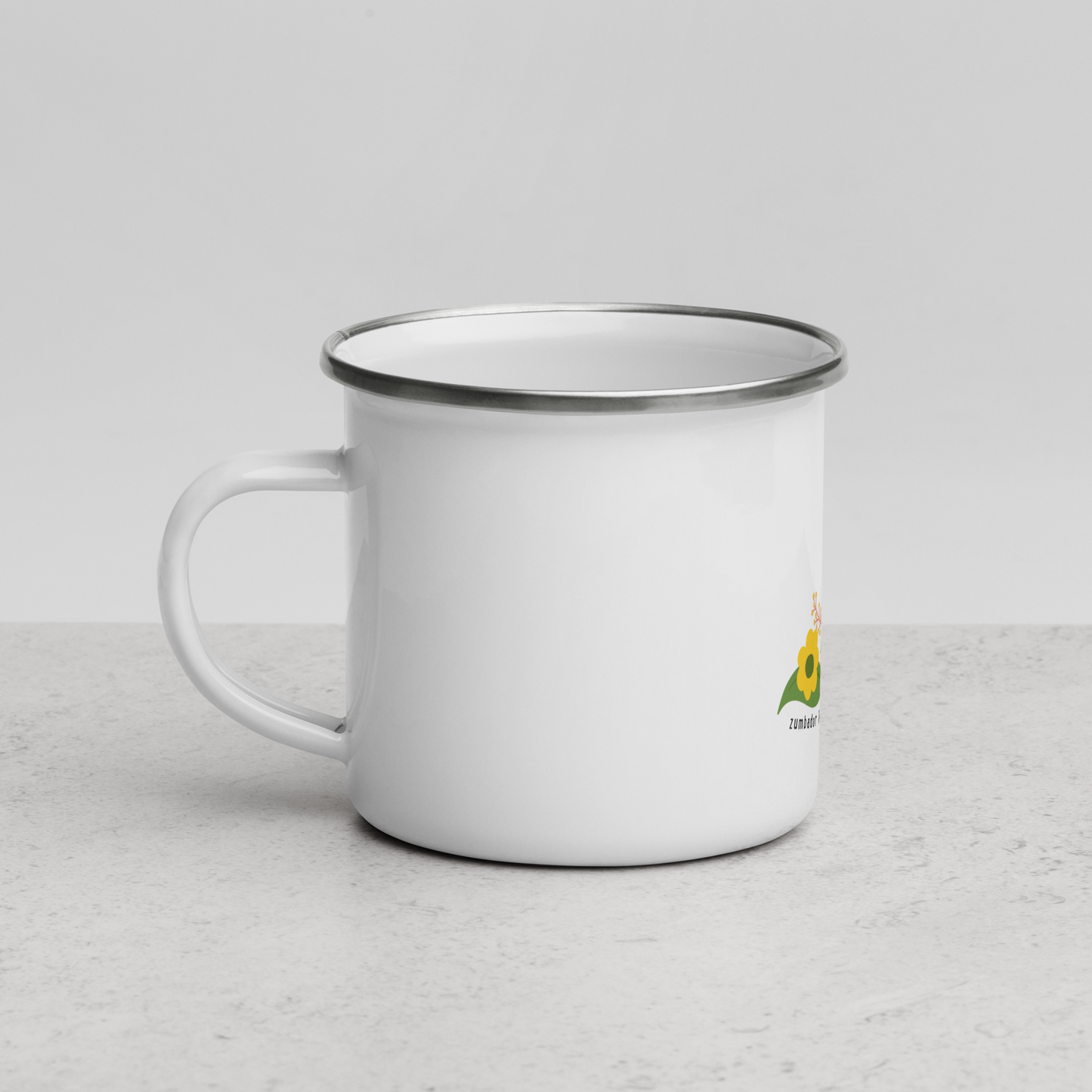 Green Mango / Zumbador Verde / Enamel Mug