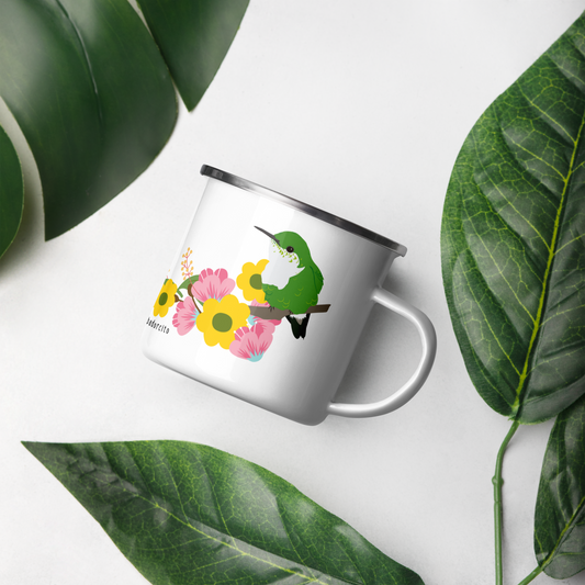 Vervain Hummingbird / Zumbadorcito /Enamel Mug