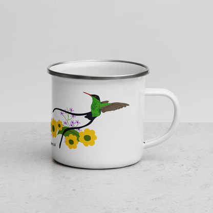 Red-billed Streamertail / Enamel Mug