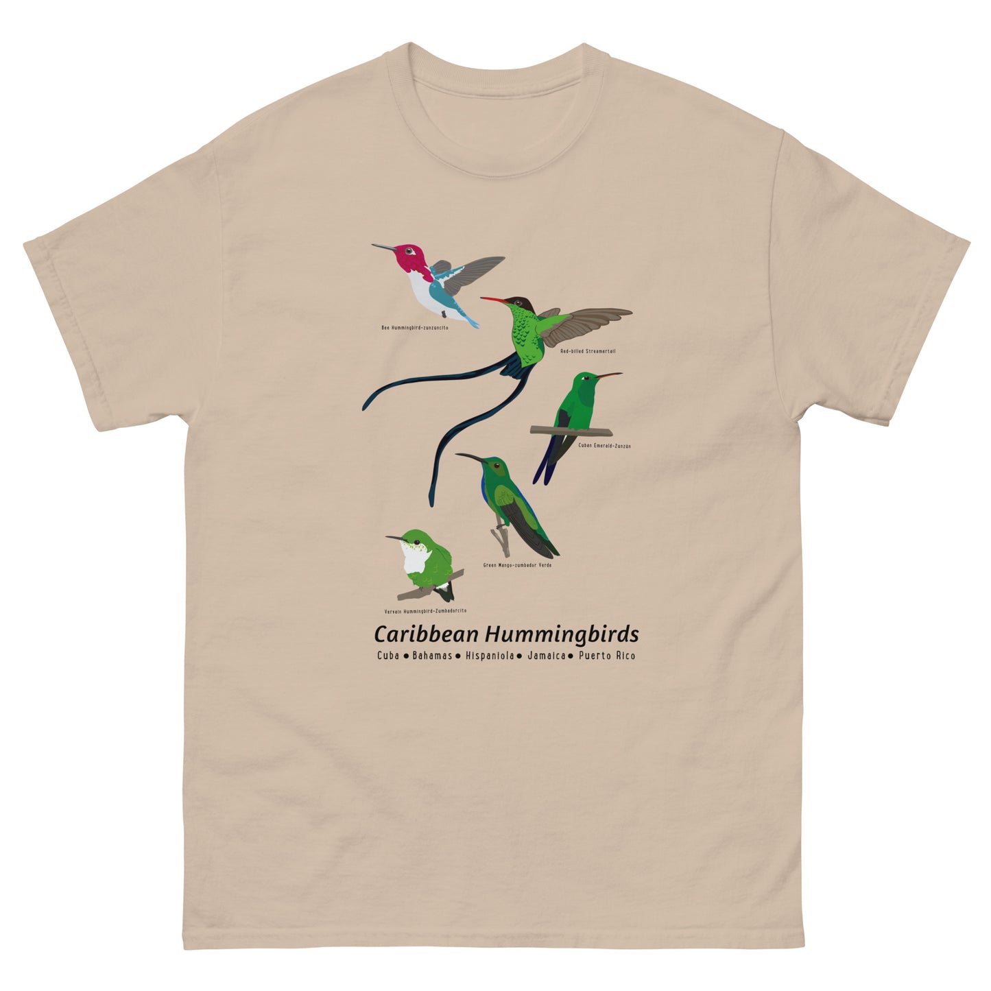 Caribbean Hummingbirds classic tee