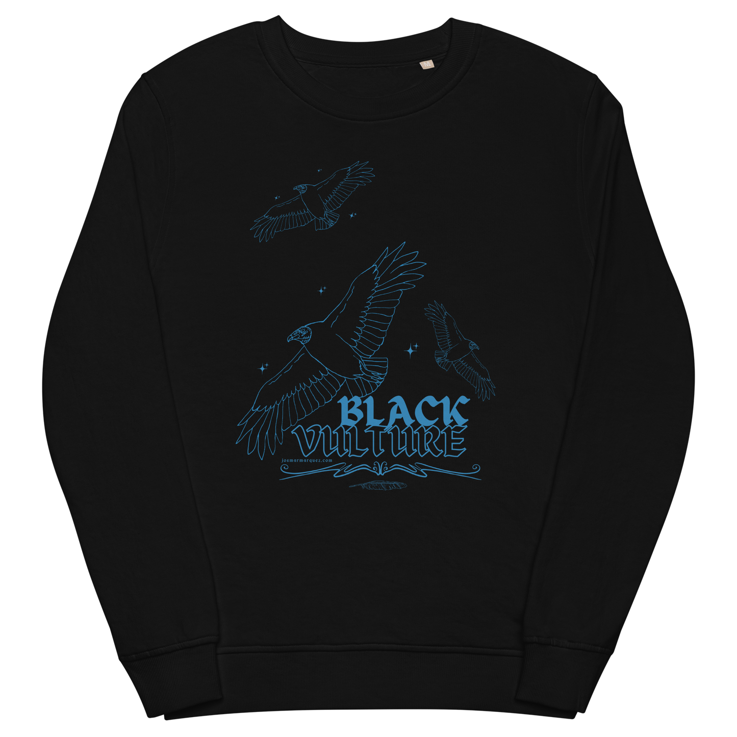 BLACK VULTURE / organic sweatshirt