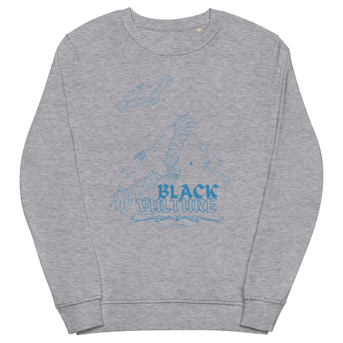 BLACK VULTURE / organic sweatshirt