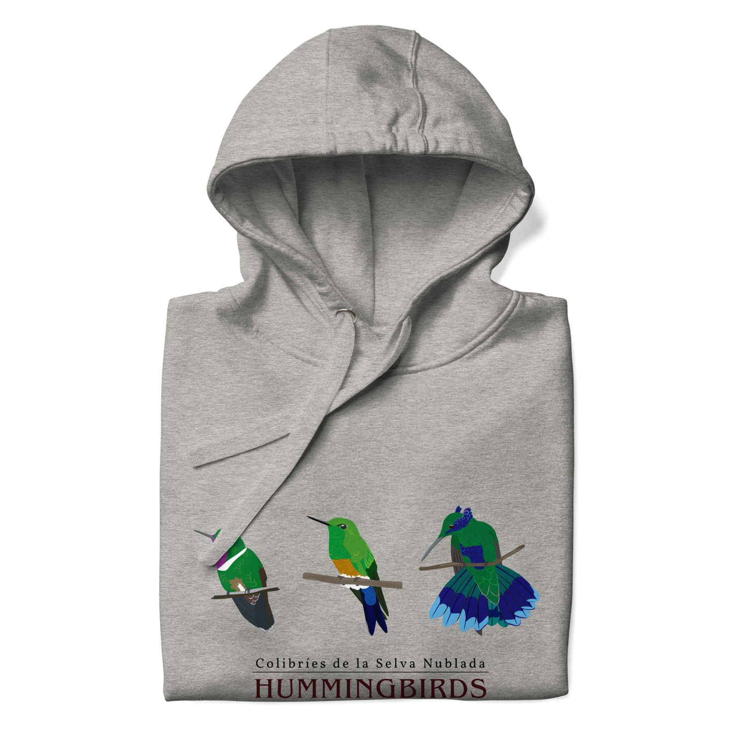 Hummingbirds of the Could Forest / Unisex Hoodie