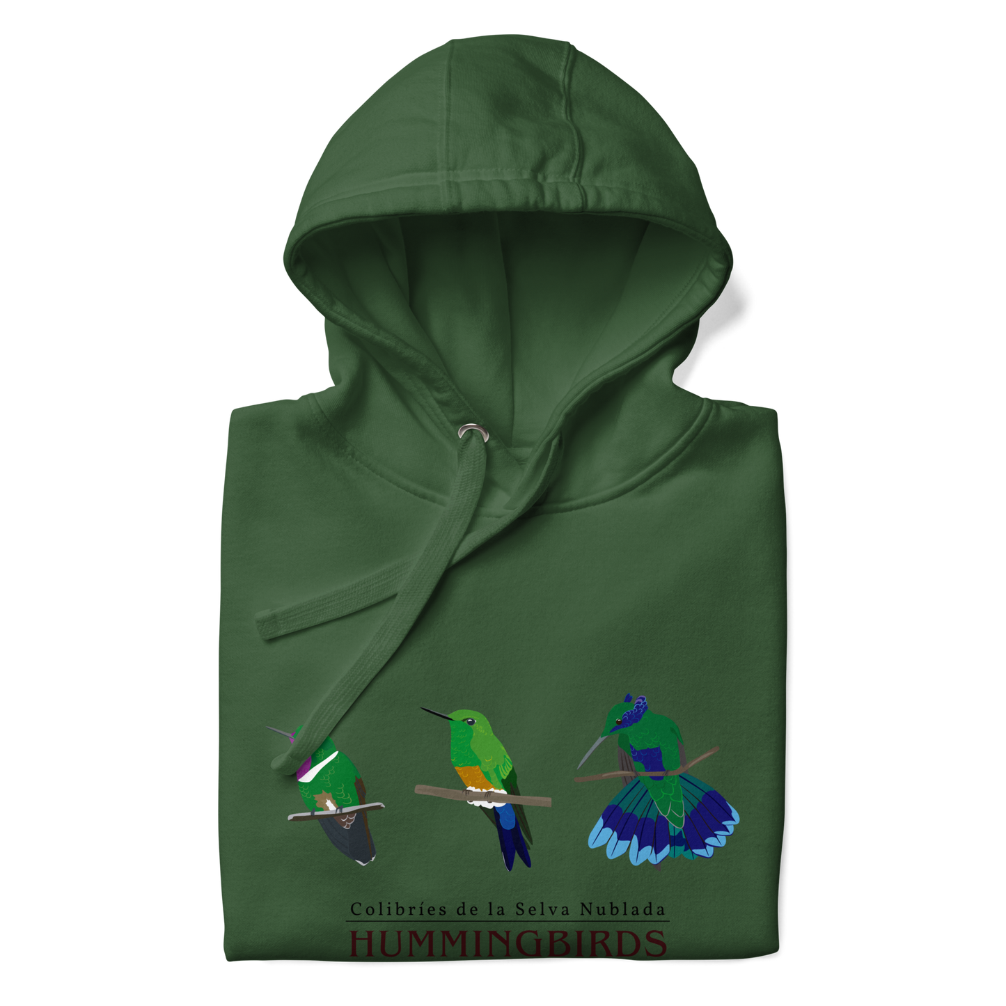 Hummingbirds of the Could Forest / Unisex Hoodie