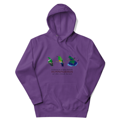 Hummingbirds of the Could Forest / Unisex Hoodie