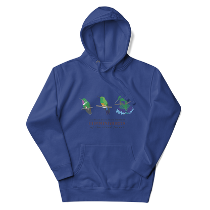 Hummingbirds of the Could Forest / Unisex Hoodie