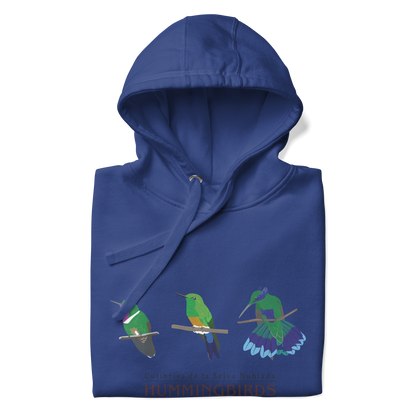 Hummingbirds of the Could Forest / Unisex Hoodie