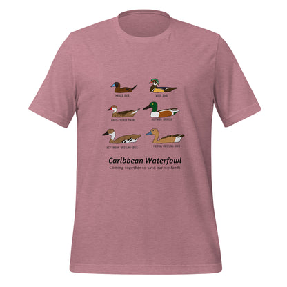 Caribbean Waterfowl Unisex t-shirt