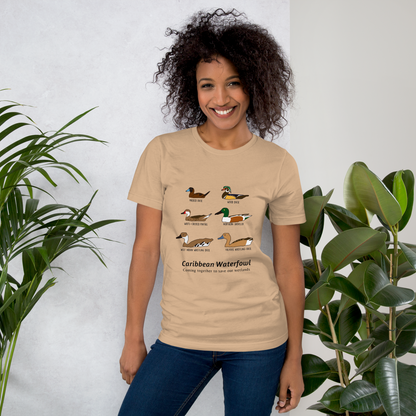 Caribbean Waterfowl Unisex t-shirt