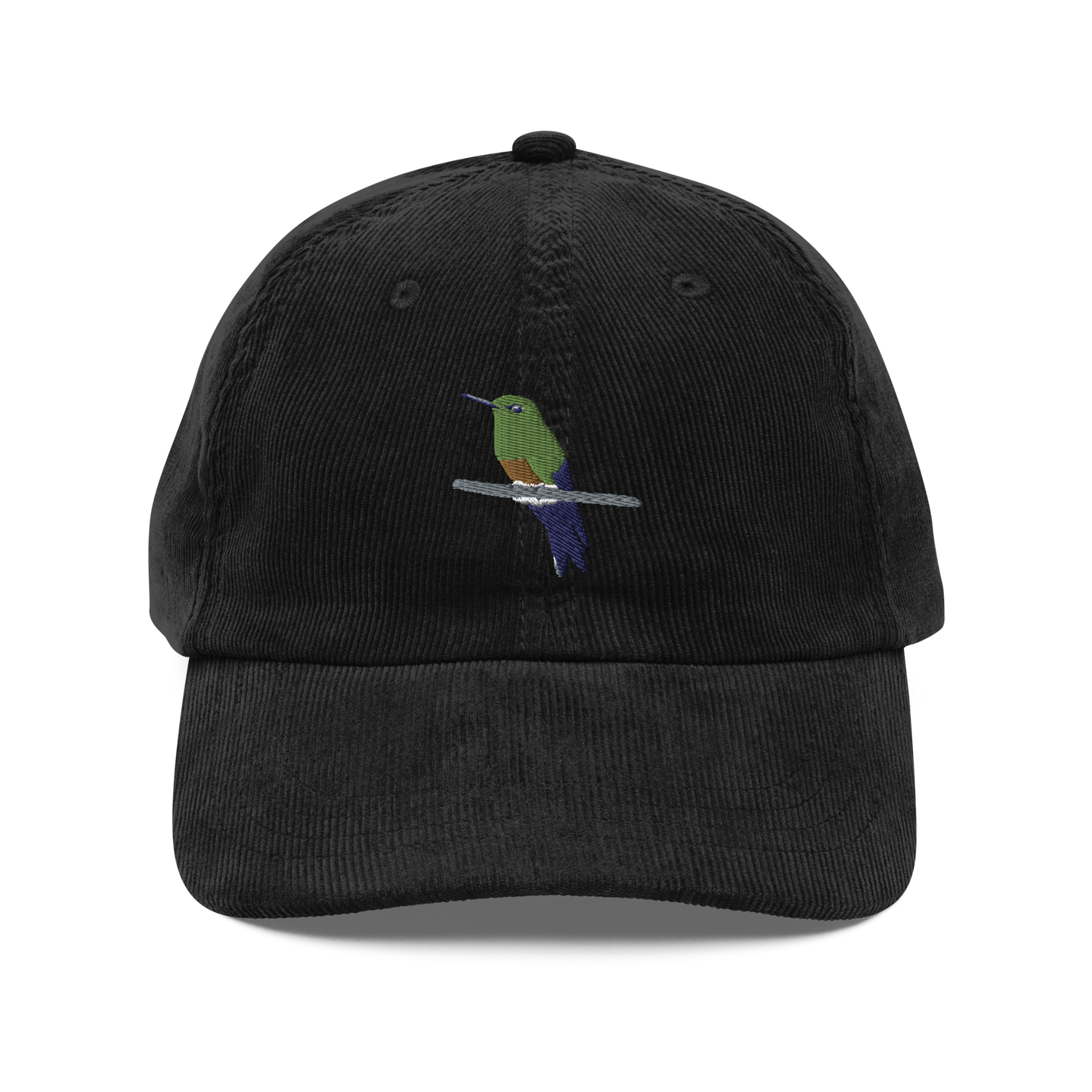 Coppery-bellied Puffleg Vintage corduroy cap