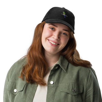Coppery-bellied Puffleg Vintage corduroy cap