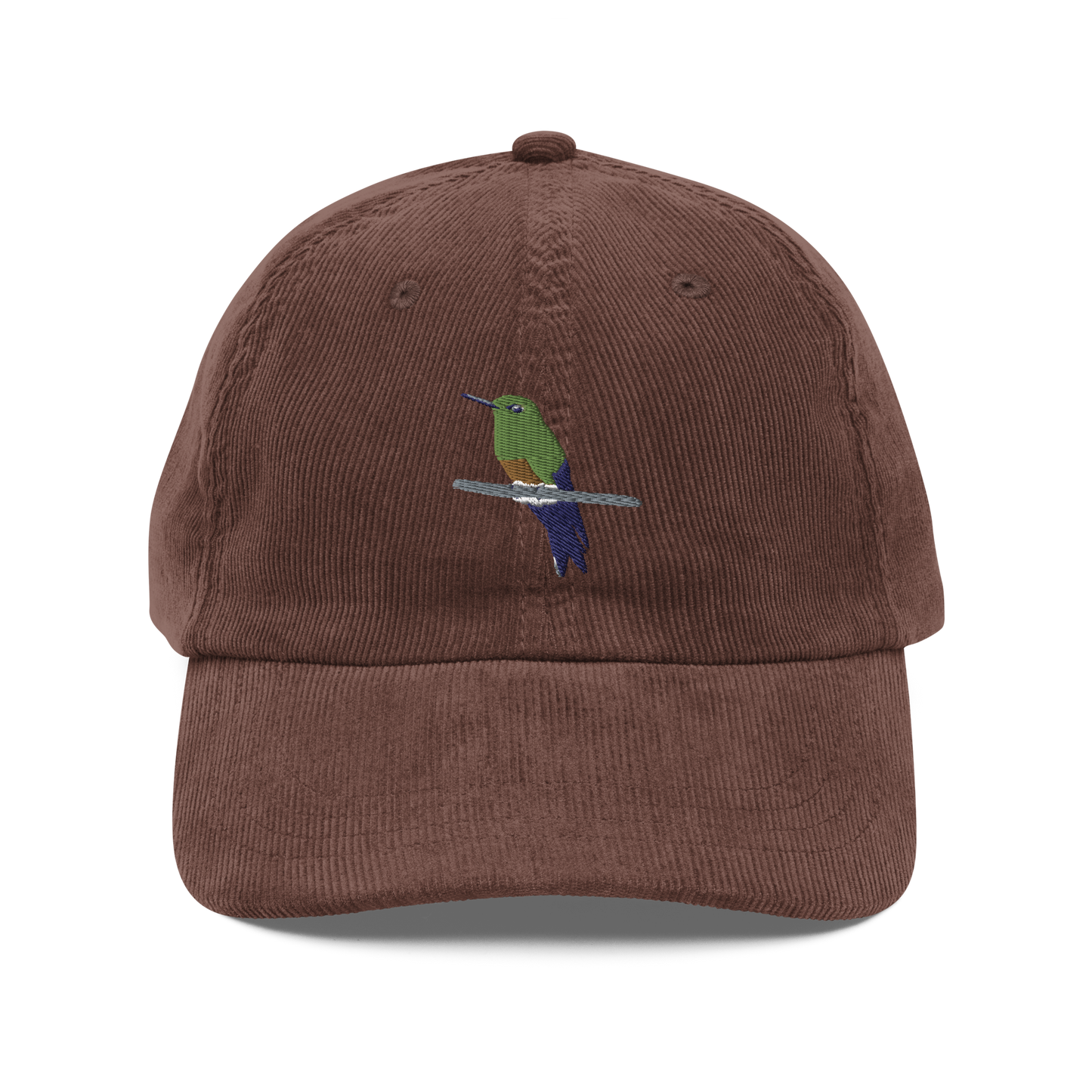 Coppery-bellied Puffleg Vintage corduroy cap