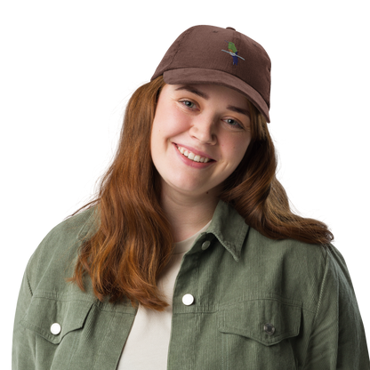 Coppery-bellied Puffleg Vintage corduroy cap