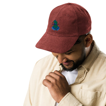 Sparkling Violetear Vintage corduroy cap