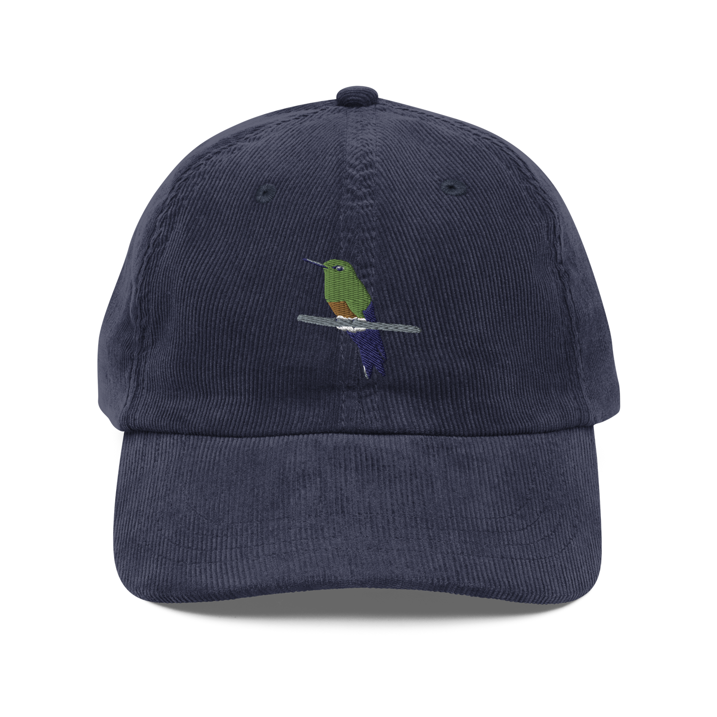 Coppery-bellied Puffleg Vintage corduroy cap