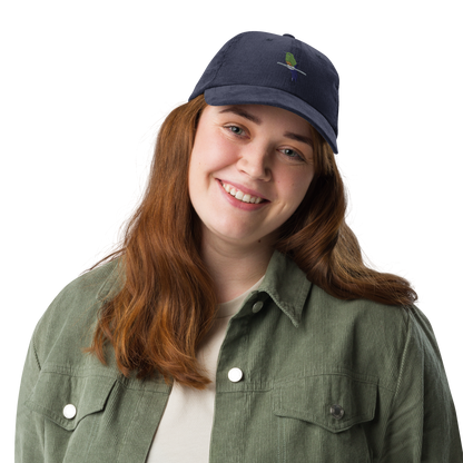 Coppery-bellied Puffleg Vintage corduroy cap
