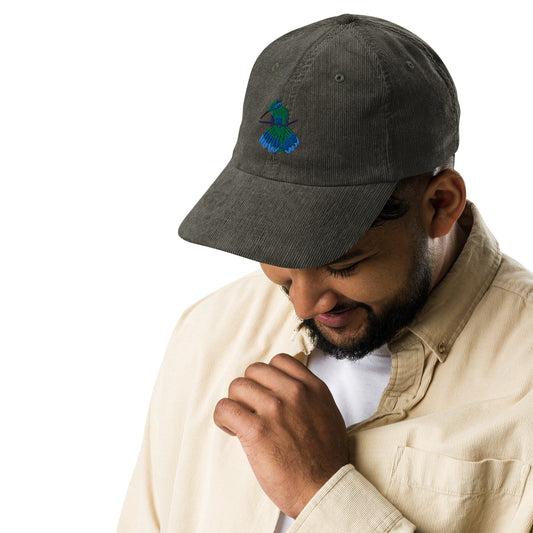 Sparkling Violetear Vintage corduroy cap