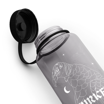 TURKEY VULTURE / Wide mouth plastic water bottle