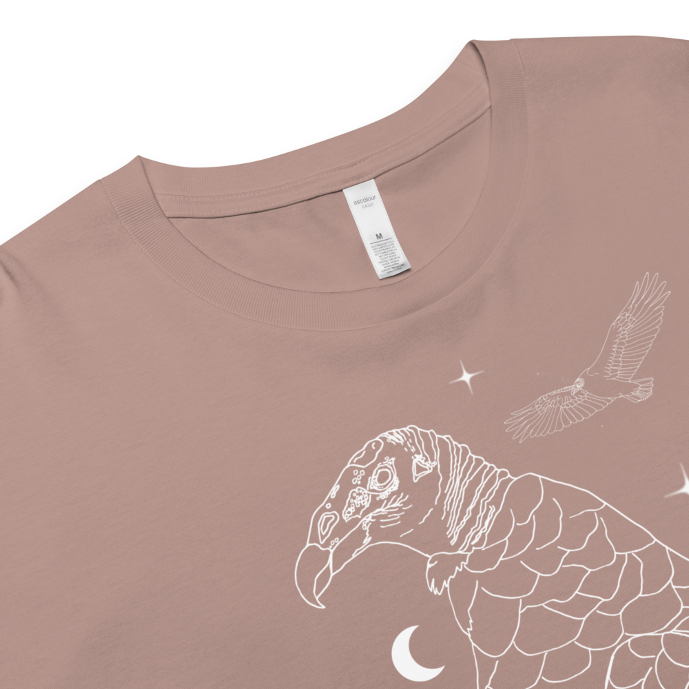 TURKEY VULTURE crop top