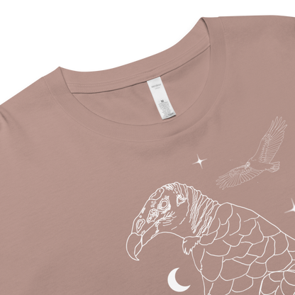 TURKEY VULTURE crop top