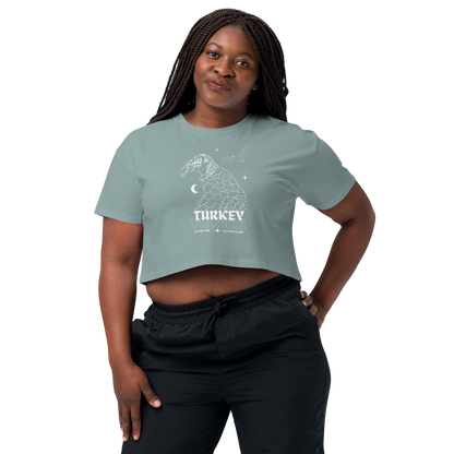 TURKEY VULTURE crop top