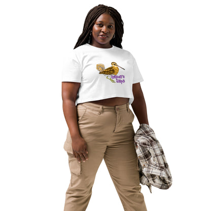 Wilson's Snipe Women’s crop top