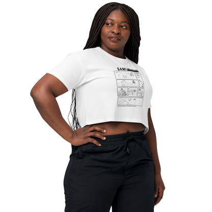 Sami Stories of Suvirval 2 / Women’s crop top