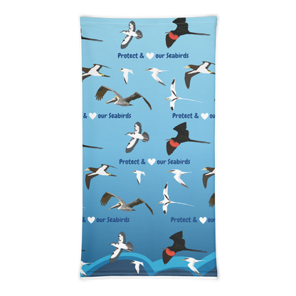 Protect & Love our Seabirds (deep blue) / Neck Gaiter