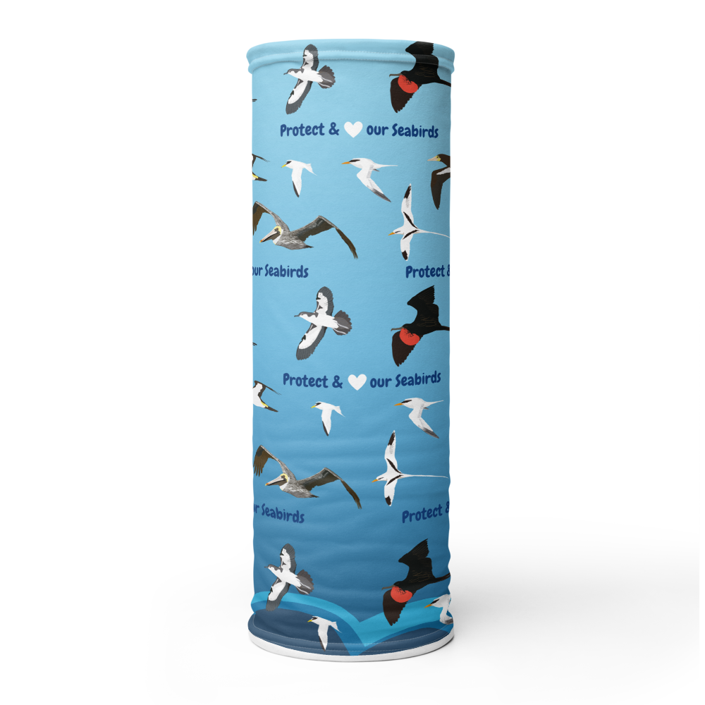 Protect & Love our Seabirds (deep blue) / Neck Gaiter