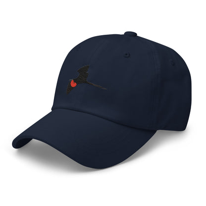 Magnificent Fregatebird Dad hat