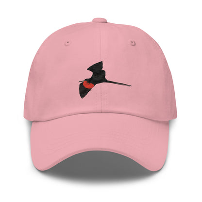 Magnificent Fregatebird Dad hat