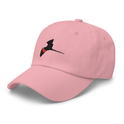 Magnificent Fregatebird Dad hat