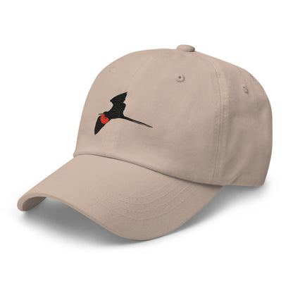 Magnificent Fregatebird Dad hat