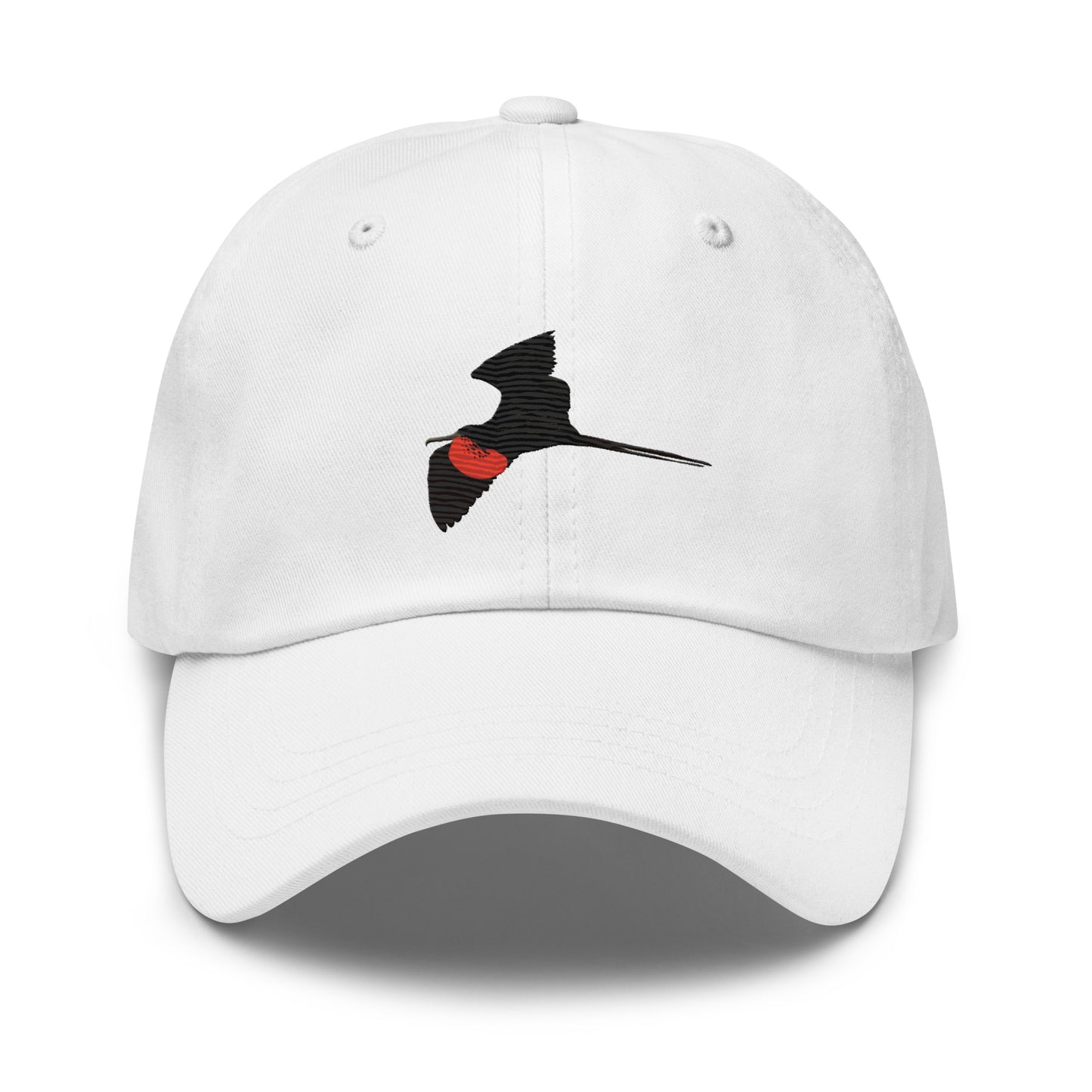 Magnificent Fregatebird Dad hat