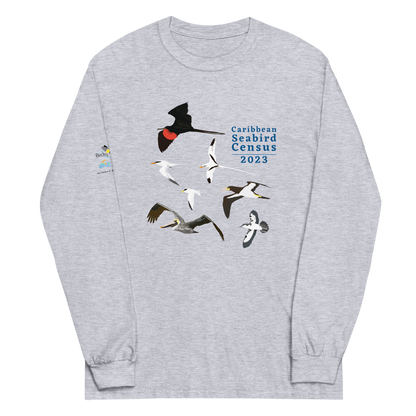 Caribbean Seabird Census 2023 / Men’s Long Sleeve Shirt