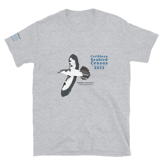 Audubon's Shearwater for Caribbean Seabird Census / Short-Sleeve Unisex T-Shirt