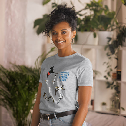 Caribbean Seabird Census 2023 / Short-Sleeve Unisex T-Shirt