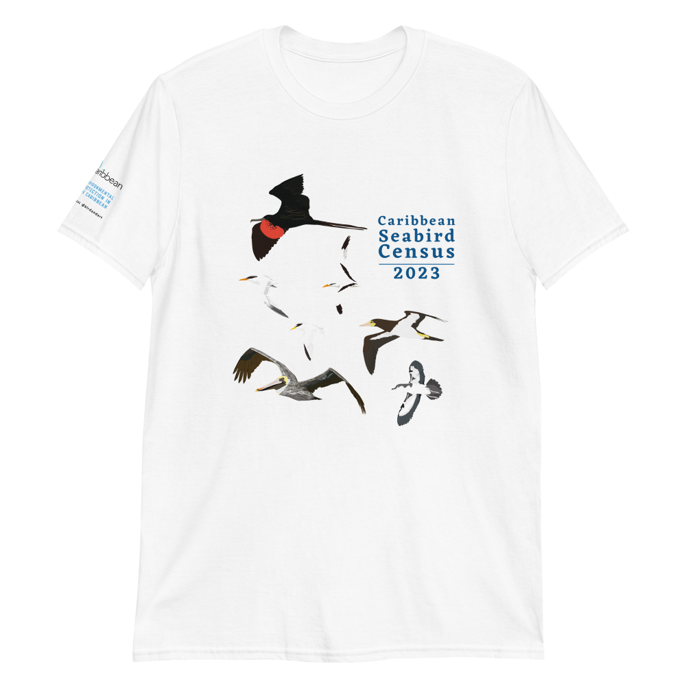 Caribbean Seabird Census 2023 / Short-Sleeve Unisex T-Shirt