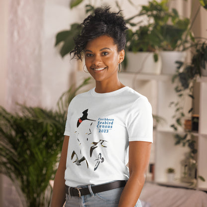 Caribbean Seabird Census 2023 / Short-Sleeve Unisex T-Shirt