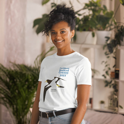 Brown Booby for Caribbean Seabird Census / Short-Sleeve Unisex T-Shirt