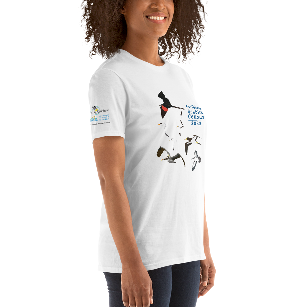 Caribbean Seabird Census 2023 / Short-Sleeve Unisex T-Shirt